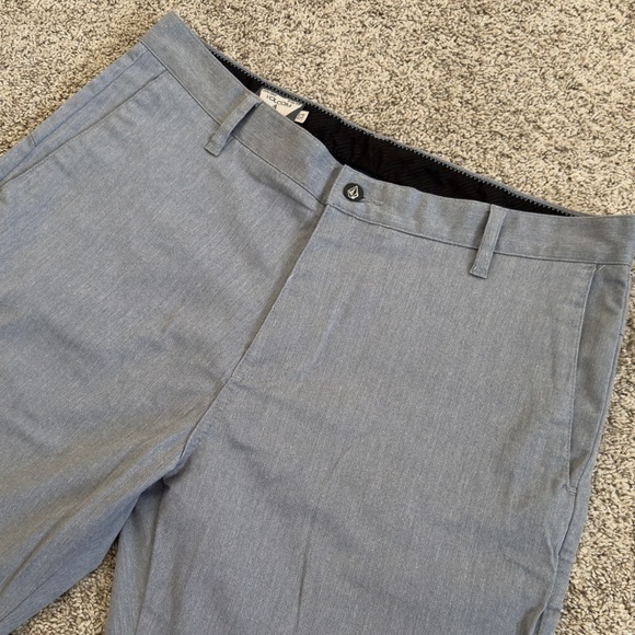Volcom True To This Chino Shorts Men's 34 Gray - Picture 2 of 7